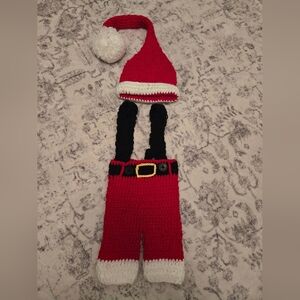Newborn Santa Outfit